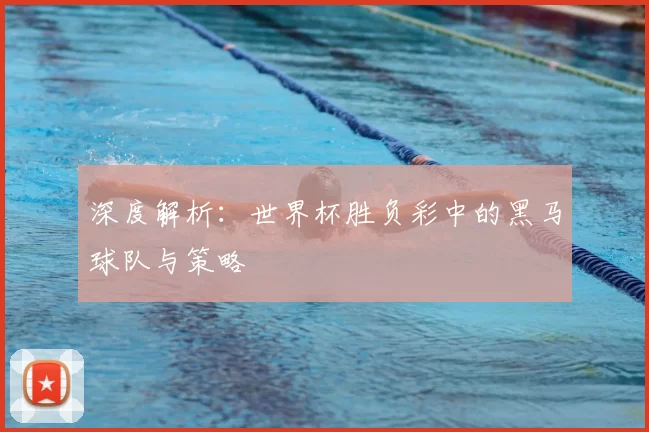 深度解析：世界杯胜负彩中的黑马球队与策略